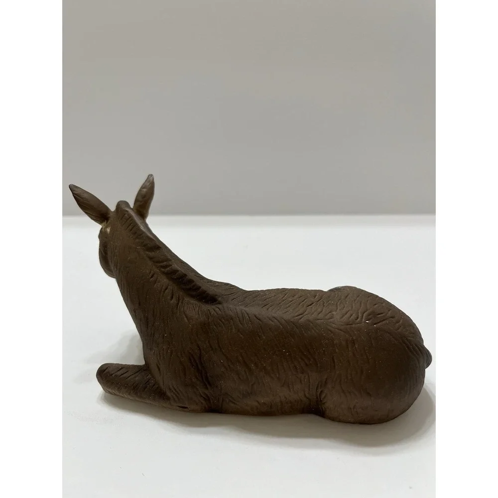 Christmas Grandeur Noel Donkey Nativity Replacement Piece Porcelain 7x3.5x3